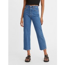 리바이스 LEVIS 여성 립케이지 스트레이트 앵클 데님팬츠 72693-0117
