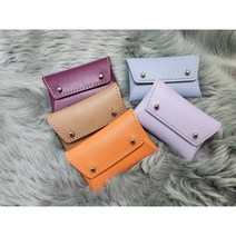 숄트레지 카드지갑 소가죽카드지갑 단체수업 패키지 카드지갑만들기 원데이클래스