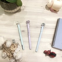 LED쥬얼리 중성펜 젤펜 불빛펜 볼펜 사인펜 어린이집선물 필기도구 캐릭터펜 신학기 새학년, 랜덤