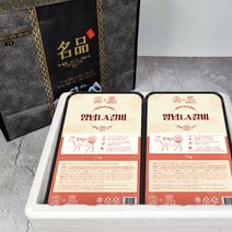 HACCP 인증 LA갈비 선물세트 1KG 2KG 4KG 부직포 선물세트 / 24시간저온숙성 / 1CM 의두깨 / 카라멜색소 무첨가 / 소갈비 100% / 30년경력 육류전만가