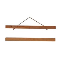 아크릴액자 압축앨범 가훈 가벼운 액자 나무 벽 핸드메이드 마그네틱 탁상 사진 프레-125, 21cm Teak Wood