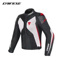 다이네즈 수퍼 라이더 SUPER RIDER 메쉬 라이딩 자켓 (방수내피 포함), 화이트-블랙-레드