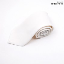 젠틀안트 솔리드 수동넥타이 폭8cm 화이트 MT-5012