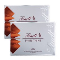 초콜릿 스위스씬즈밀크125g X2개, 125g, 2개