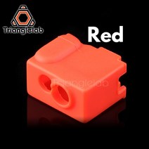 3D프린터 관련 부품 용품 Trianglelab 고품질 카트리지 히터 Bock 실리콘 양말 화산 핫 엔드 노즐 용 가열, RED_1 PC, 01 RED_01 1 PC, 상세 설명 참조0