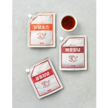 페리카나 양념치킨 소스 3종 300g 1봉, 페리카나 양념치킨 소스 오리