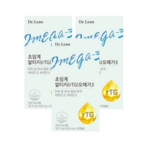 닥터린 초임계 rTG(알티지) 오메가 3, 30캡슐, 3박스