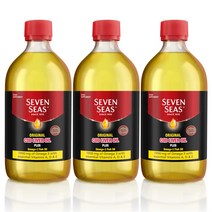 Seven Seas 영국 세븐시즈 오리지널 대구 간유 리퀴드 450ml x 3팩