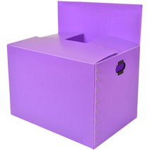 뉴프라테크 이사박스 5호(일반형)-5개묶음 [포장 택배 단프라 이삿짐박스], 보라