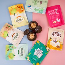 100% 국내산 콩으로 만든 오리지널 두부과자 옥수수 아몬드 오곡, 옥수수&아몬드 옥뚜카지 50g 1팩