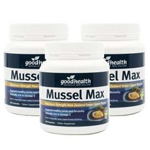 [해외건강식품직구] 굿헬스 초록입홍합 맥스 28000mg 200캡슐 3개, 28000ml