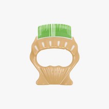 키트니 사랑 브러쉬 E1 E2 E3 단모용 중장모용 털갈이용, A2 그린 (깊은 털 제거용)