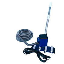 수영장 진공 여과기 청소기 호스 충전 수중 욕조 청소 기계 물고기 연못 바닥 진흙 흡수, 100w 하수 흡입기 세트