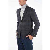 Ermenegildo Zegna ZZEGNA 사이즈 VENTS NOTCH LAPEL 2-BUTTON 블레이져 DROP 8R 1VDUG0 850801