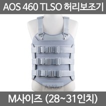 아오스 의료용 TLSO 허리보조기 AOS460 고급형 SIZE M, 남성용_460_L사이즈(32-35인치)