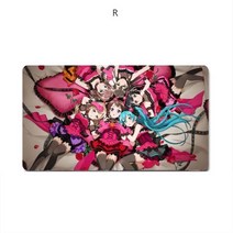 SKANDSALO 뱅 드림 BanG Dream 마우스 패드 장패드 22종, .개, R + 80x40x0.3CM