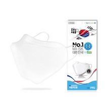 A3마스크 2023 식약처인증 얼큰이마스크 100매 무통증마스크 NEW 숨쉬기편한 특대형 ad, 단품