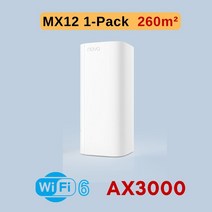 유무선공유기 풀 기가비트 메시 와이파이 신호 6 Tenda 시스템 AX3000, 4.Free UK Adapter - AX3000  1-