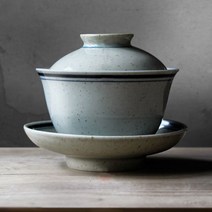 분청사기 도자기 청화 빈티지 일본 다기 찻잔, C