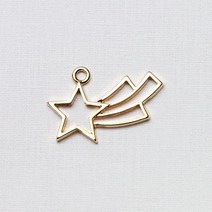 레진아트/프레임악세사리/별똥별프레임/금색