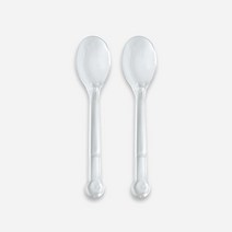 새담 아이스크림 스푼 12.5cm 투명(개별포장) 60개 / 카페 테이크아웃 용품, 1개입