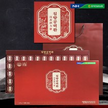 충북인삼농협 침향 공력환 60환 + 쇼핑백, 100환 [375g], 1박스