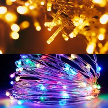 LED 캠핑 트리전구 USB 건전지 줄조명 앵두전구 차박 감성 무드등 스트링라이트, A-1 건전지 LED 트리전구, 30구 - 칼라