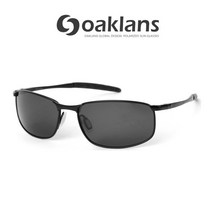 오클랜즈 스포츠 패션 편광 선글라스 S390 + 접이식 가죽 케이스 + 크리너 + 편광 테스트 카드 세트, 선글라스 프레임, 렌즈(블랙), 케이스(랜덤발송)