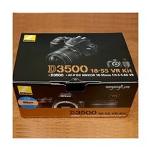 니콘카메라 Nikon D3500 24.2MP DSLR Camera with AF-P DX NIKKOR 18-55mm f/3.5-5.6G VR Lens