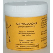 Ashwagandha 100 캡슐 공장 전체 공장은 공정 무역 제품은 인도의 
