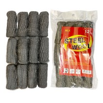 스틸 울 철수세미 철솜 청소 물때제거 녹제거, 1개, 1개