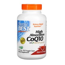 닥터스베스트 고흡수율 코큐텐 CoQ10 코엔자임 큐텐 100mg 360캡슐, 1개, 기본