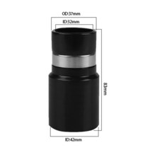 부품 1P 산업용 진공 청소기 호스트 커넥터 32/40/35/50mm 나사 어댑터 및 연결, 15 15