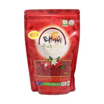 2023 고추가루 안면도 유기농 태양초 고춧가루 500g, 유기농 태양초 고춧가루 500g (보통맛), 1개