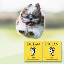 닥터이안 강아지 종합영양제 1Set 노견 관절 슬개골 심장 심혈관 신장 간 호흡기 기관지협착증 기침 면역 피부 특허 영양제