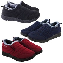 마리오탈라리코 밴드 보아털 패딩슬립온 3cm굽 남녀공용 털방한화 털슬립온