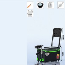 낚시용아이스박스 낚시 쿨러 다용도 36L 아이스박스 쿨백 박스 상자 얼음 대형 캐리어 의자 우스어스, A