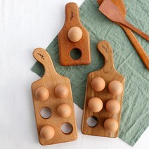 아르보르 나무 계란 에그 트레이 보관 홀더, 1. 아르보르 에그트레이 소-마호가니