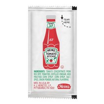 하인즈 헤인즈 일회용 케찹 0.32oz(9g) 25개 2팩 Heinz Ketchup Packet, 1개