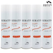 꽃을든남자 케라틴 스프레이 (화이트) 300ml 헤어스프레이, 5개