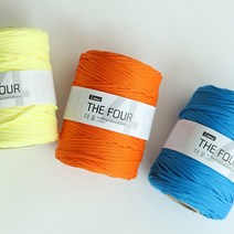 [뜨개실] 리네아 더포 튜브사 뜨개실 코바늘 광택 가방 소품 두툼한 실, 01 아이보리