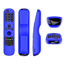 LG 전자 스마트 TV 용 실리콘 보호용 리모컨 커버 LG OLED TV 용 AN-MR21 AN-MR21GC Magic Remote MR21GA R, 05 Blue
