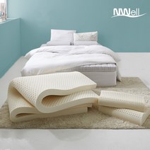[신우팜앤라텍스] 느웰 천연라텍스 베개세트 미디움하드 (5cm/Q)