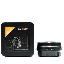 K&F Concept MD-EOS 렌즈 변환링 어댑터 - 미놀타 MD >> 캐논 EF 바디 800D 80D 7D 5DMk4 수동렌즈 이종교배 아답터 Canon 뒤캡포함