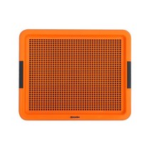 배변 배변판 토일렛 오렌지 (54x44cm) 애견 웰시코기 화이트테리어 보더콜리 강아지 골든리트리버 푸들