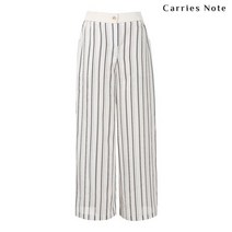 캐리스노트 모던 스트라이프 와이드팬츠 아이보리 CN1MPT501IV