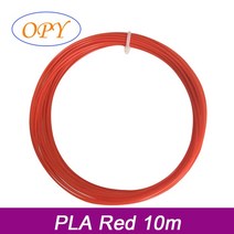 3d펜필라멘트 3D 프린터 펜 필라멘트 Pla 리필 10, 글로우 레드 10m, 중국