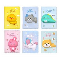 [P1D] 레이지스타 스퀴시 다이어리 / 말랑이 일기장 양장노트 노트 단체선물 판촉물 ( P1D / 991247EA ), 오리