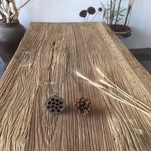 느릅나무 고재 테이블 식탁 상판 원목가구 주문제작 소재, 200 x 60 x 3.5cm