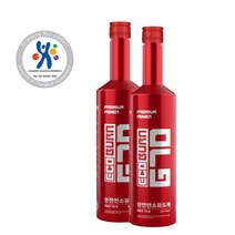 프리미엄파워 완전연소유도제 에코번 G70 2병 _휘발유용(연료50~80L용) 세정제 0% 무독성 연비향상 출력증강 매연감소 노킹방지 국내유일의 친환경 바이오 인증제품.
